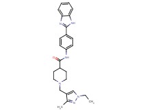 N-[4-(1H-benzimidazol-2-yl)phenyl]-1-[(1-ethyl-3-methyl-1H-pyrazol-4-yl)methyl]-4-piperidinecarboxamide