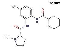 (2S)-N-{2-[(cyclohexylcarbonyl)amino]-5-methylphenyl}-1-methylpyrrolidine-2-carboxamide