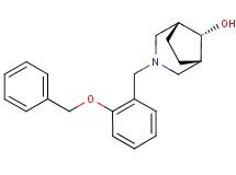 (8-syn)-3-[2-(benzyloxy)benzyl]-3-azabicyclo[3.2.1]octan-8-ol