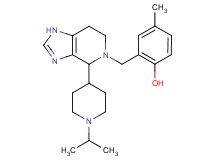 2-{[4-(1-isopropylpiperidin-4-yl)-1,4,6,7-tetrahydro-5H-imidazo[4,5-c]pyridin-5-yl]methyl}-4-methylphenol