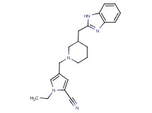 4-{[3-(1H-benzimidazol-2-ylmethyl)-1-piperidinyl]methyl}-1-ethyl-1H-pyrrole-2-carbonitrile