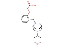 (2-{[(1S*,5R*)-3-(tetrahydro-2H-pyran-4-yl)-3,6-diazabicyclo[3.2.2]non-6-yl]methyl}phenoxy)acetic acid
