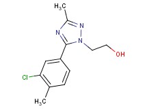 2-[5-(3-chloro-4-methylphenyl)-3-methyl-1H-1,2,4-triazol-1-yl]ethanol