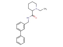 N-(biphenyl-3-ylmethyl)-1-ethylpiperidine-2-carboxamide