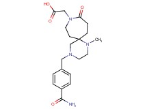 {4-[4-(aminocarbonyl)benzyl]-1-methyl-10-oxo-1,4,9-triazaspiro[5.6]dodec-9-yl}acetic acid