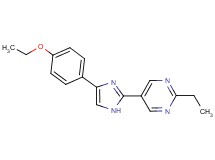 5-[4-(4-ethoxyphenyl)-1H-imidazol-2-yl]-2-ethylpyrimidine