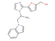 (5-{1-[2-(1H-indol-1-yl)-1-methylethyl]-1H-imidazol-2-yl}-2-furyl)methanol