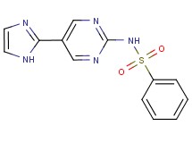 N-[5-(1H-imidazol-2-yl)pyrimidin-2-yl]benzenesulfonamide