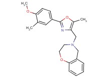 4-{[2-(4-methoxy-3-methylphenyl)-5-methyl-1,3-oxazol-4-yl]methyl}-2,3,4,5-tetrahydro-1,4-benzoxazepine