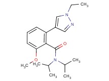 2-(1-ethyl-1H-pyrazol-4-yl)-N,N-diisopropyl-6-methoxybenzamide