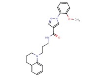 N-[3-(3,4-dihydro-1(2H)-quinolinyl)propyl]-1-(2-methoxyphenyl)-1H-pyrazole-4-carboxamide