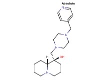 (1R,9aR)-1-{[4-(pyridin-4-ylmethyl)piperazin-1-yl]methyl}octahydro-2H-quinolizin-1-ol