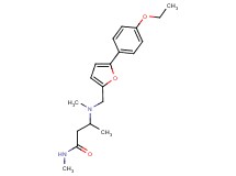3-[{[5-(4-ethoxyphenyl)-2-furyl]methyl}(methyl)amino]-N-methylbutanamide