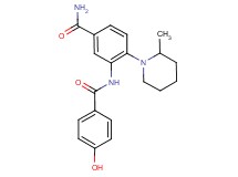 3-[(4-hydroxybenzoyl)amino]-4-(2-methylpiperidin-1-yl)benzamide