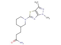 3-[1-(1,3-dimethyl-1H-pyrazolo[3,4-d][1,3]thiazol-5-yl)piperidin-3-yl]propanamide
