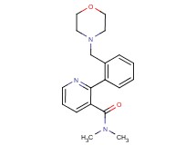 N,N-dimethyl-2-[2-(4-morpholinylmethyl)phenyl]nicotinamide trifluoroacetate