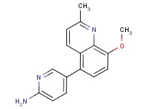 5-(8-methoxy-2-methylquinolin-5-yl)pyridin-2-amine