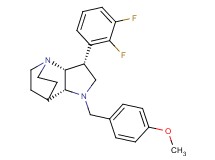 (3R*,3aR*,7aR*)-3-(2,3-difluorophenyl)-1-(4-methoxybenzyl)octahydro-4,7-ethanopyrrolo[3,2-b]pyridine
