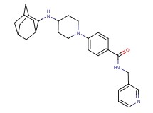 4-[4-(2-adamantylamino)-1-piperidinyl]-N-(3-pyridinylmethyl)benzamide