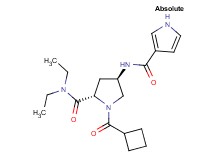 (4R)-1-(cyclobutylcarbonyl)-N,N-diethyl-4-[(1H-pyrrol-3-ylcarbonyl)amino]-L-prolinamide