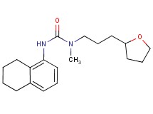 N-methyl-N-[3-(tetrahydrofuran-2-yl)propyl]-N'-(5,6,7,8-tetrahydronaphthalen-1-yl)urea