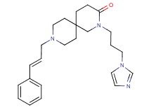 2-[3-(1H-imidazol-1-yl)propyl]-9-[(2E)-3-phenylprop-2-en-1-yl]-2,9-diazaspiro[5.5]undecan-3-one