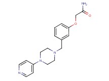 2-{3-[(4-pyridin-4-ylpiperazin-1-yl)methyl]phenoxy}acetamide