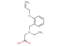 [[2-(allyloxy)benzyl](ethyl)amino]acetic acid