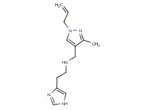 N-[(1-allyl-3-methyl-1H-pyrazol-4-yl)methyl]-2-(1H-imidazol-4-yl)ethanamine