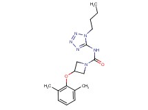 N-(1-butyl-1H-tetrazol-5-yl)-3-(2,6-dimethylphenoxy)azetidine-1-carboxamide