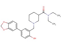 1-[5-(1,3-benzodioxol-5-yl)-2-hydroxybenzyl]-N,N-diethyl-3-piperidinecarboxamide