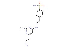 4-(2-{[6-(2-aminoethyl)-2-methylpyrimidin-4-yl]amino}ethyl)benzenesulfonamide