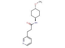 N-(trans-4-methoxycyclohexyl)-3-pyridin-3-ylpropanamide