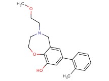 4-(2-methoxyethyl)-7-(2-methylphenyl)-2,3,4,5-tetrahydro-1,4-benzoxazepin-9-ol