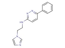 N-[2-(1H-imidazol-1-yl)ethyl]-6-phenyl-3-pyridazinamine