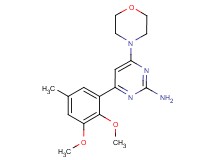 4-(2,3-dimethoxy-5-methylphenyl)-6-morpholin-4-ylpyrimidin-2-amine