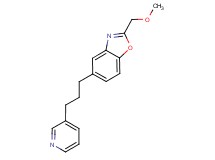 2-(methoxymethyl)-5-(3-pyridin-3-ylpropyl)-1,3-benzoxazole