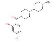 5-chloro-2-{[4-(1-methylpiperidin-4-yl)piperazin-1-yl]carbonyl}phenol
