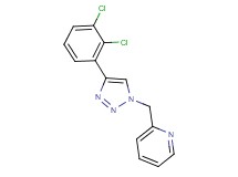 2-{[4-(2,3-dichlorophenyl)-1H-1,2,3-triazol-1-yl]methyl}pyridine