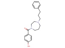 4-{[4-(3-phenylpropyl)-1,4-diazepan-1-yl]carbonyl}phenol