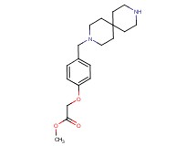 methyl [4-(3,9-diazaspiro[5.5]undec-3-ylmethyl)phenoxy]acetate