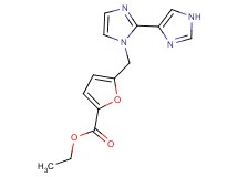 ethyl 5-(1H,1'H-2,4'-biimidazol-1-ylmethyl)-2-furoate