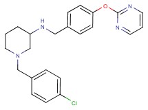 1-(4-chlorobenzyl)-N-[4-(2-pyrimidinyloxy)benzyl]-3-piperidinamine