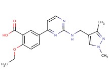 5-(2-{[(1,3-dimethyl-1H-pyrazol-4-yl)methyl]amino}pyrimidin-4-yl)-2-ethoxybenzoic acid