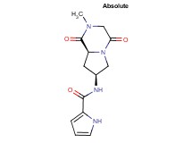 N-[(7S,8aS)-2-methyl-1,4-dioxooctahydropyrrolo[1,2-a]pyrazin-7-yl]-1H-pyrrole-2-carboxamide