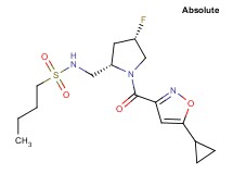 N-({(2S,4S)-1-[(5-cyclopropylisoxazol-3-yl)carbonyl]-4-fluoropyrrolidin-2-yl}methyl)butane-1-sulfonamide