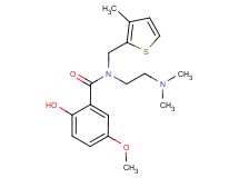 N-[2-(dimethylamino)ethyl]-2-hydroxy-5-methoxy-N-[(3-methyl-2-thienyl)methyl]benzamide
