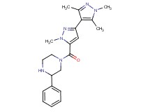 1,1',3',5'-tetramethyl-5-[(3-phenylpiperazin-1-yl)carbonyl]-1H,1'H-3,4'-bipyrazole