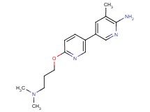 6'-[3-(dimethylamino)propoxy]-5-methyl-3,3'-bipyridin-6-amine