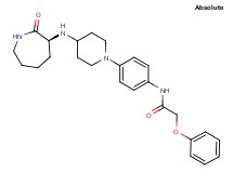 N-[4-(4-{[(3S)-2-oxo-3-azepanyl]amino}-1-piperidinyl)phenyl]-2-phenoxyacetamide